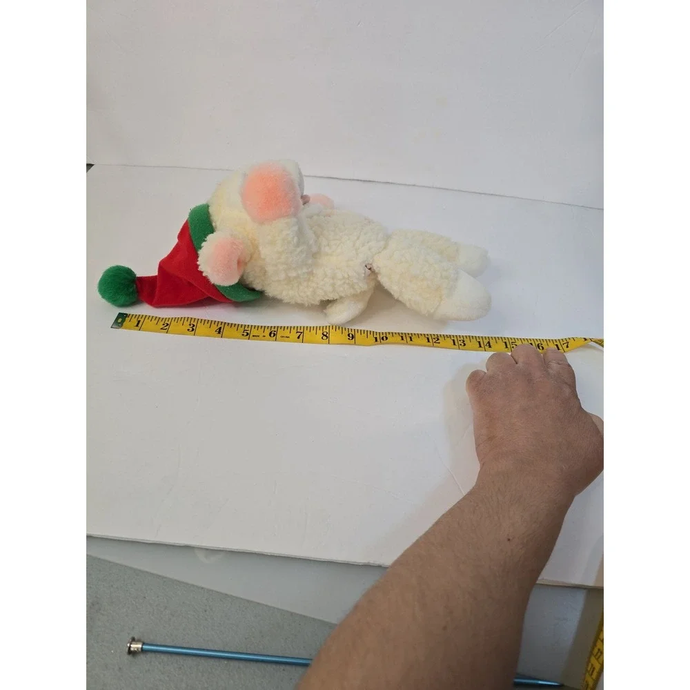A37 Avon Christmas Lamb Chops Puppet Plush!
